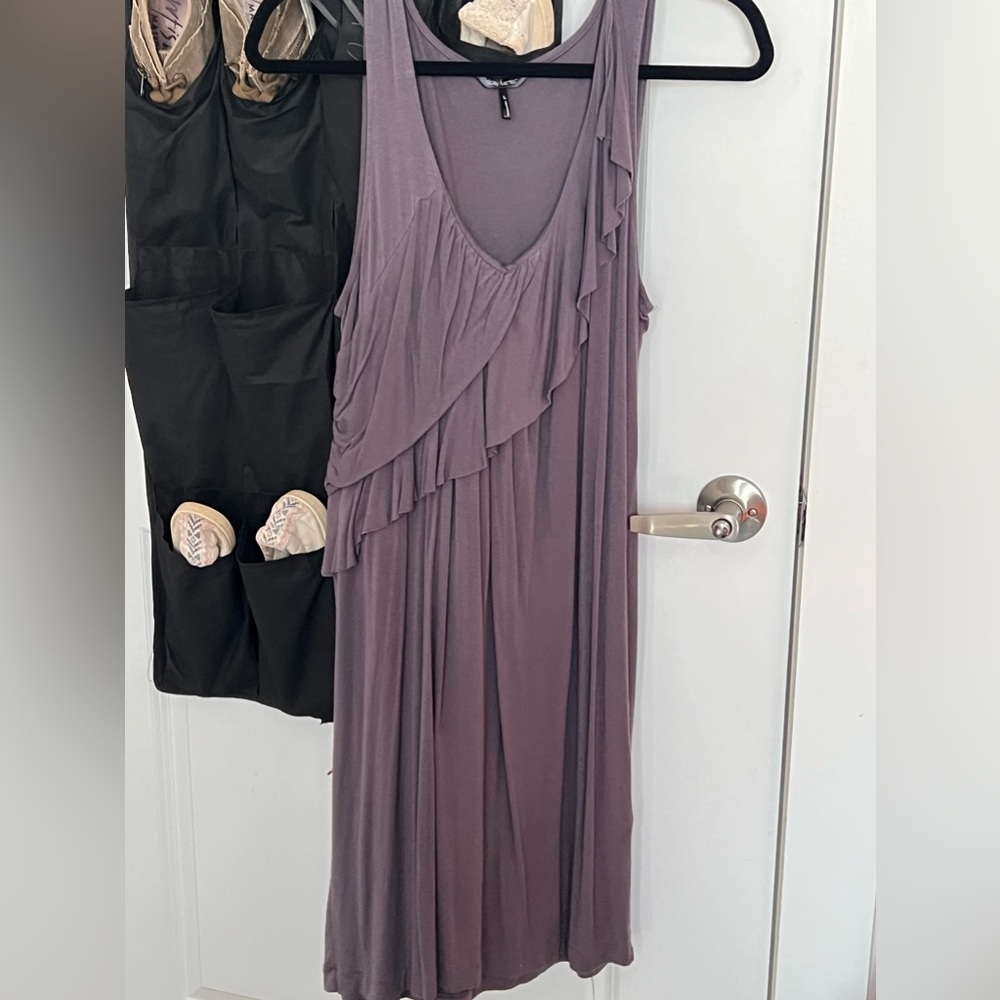 Daisy Fuentes summer dress size large gray